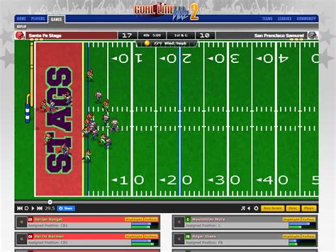 goal line blitz game|football browser games.